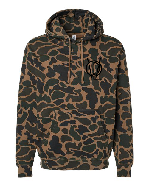 *DADS OF LITTLE WARRIORS LOGO CAMO DUCK HOODIE*