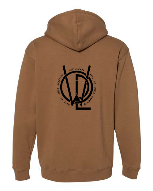 Saddle Color Heavy Weight Hoodie *Pick Your Favorite Design! 3 To Choose From!