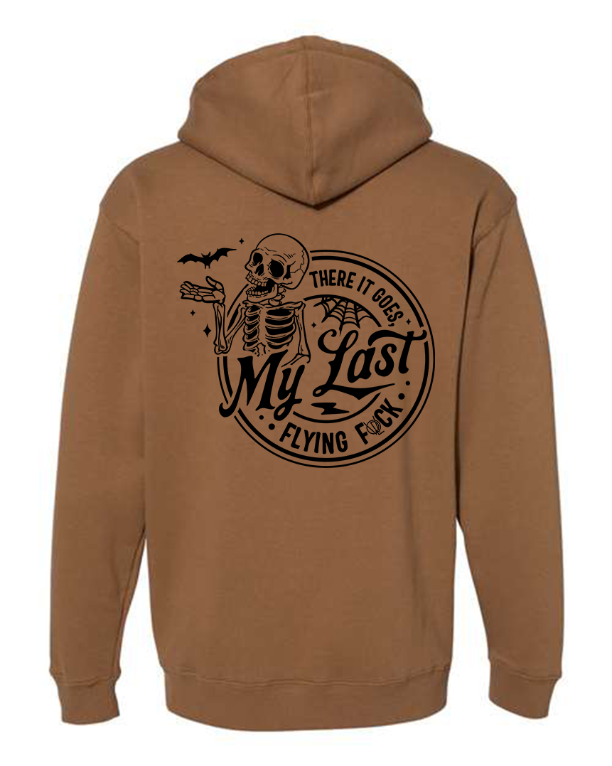 Saddle Color Heavy Weight Hoodie *Pick Your Favorite Design! 3 To Choose From!
