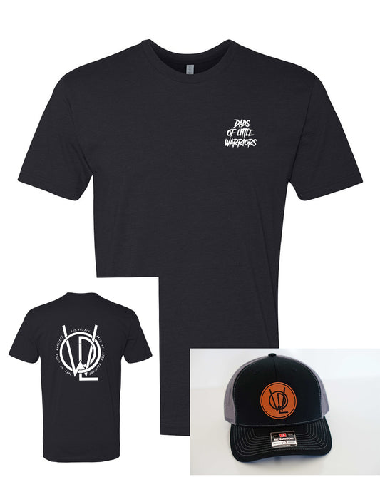 Men's Mental Health Dads Of Little Warriors Bundle! Hat & Shirt Combo